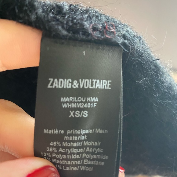 Zadig & Voltaire 2020 | Marilou KMA Cardigan Sz XS - Picture 7 of 8
